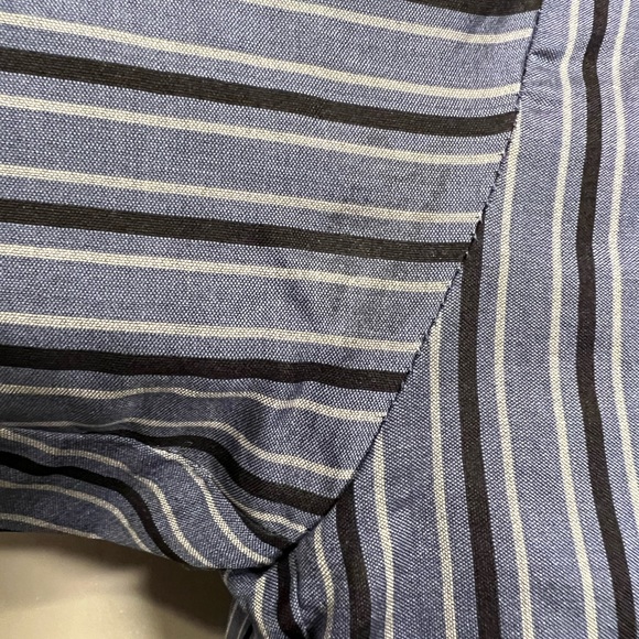 Vince Striped 100% Silk Tunic - Size S - Picture 5 of 12